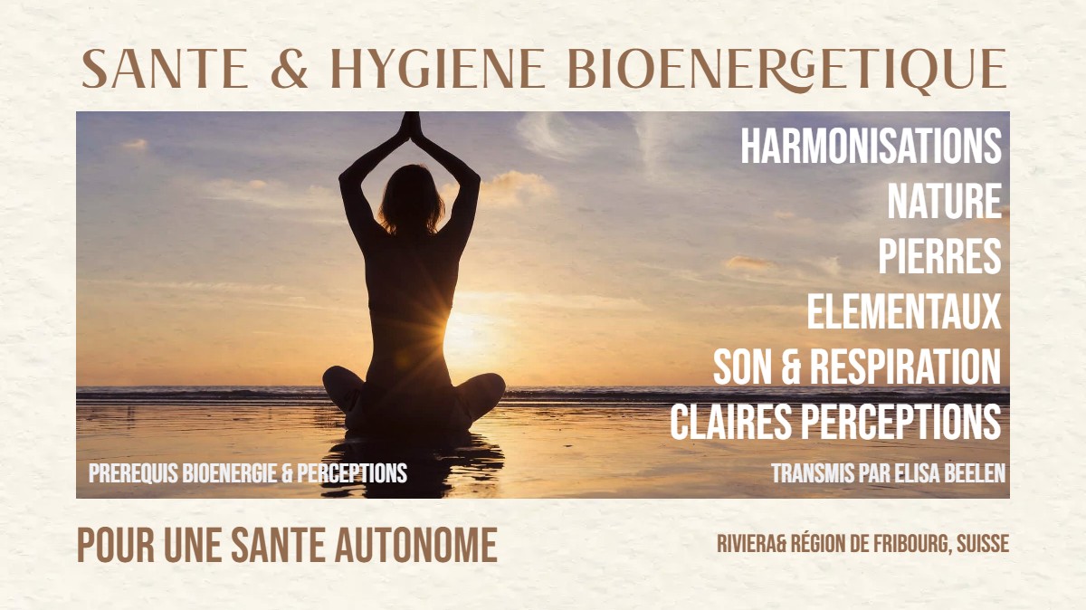 SANTE & HYGIENE BIOENERGETIQUE 10&11.10 + 31.10 & 01.11.2026