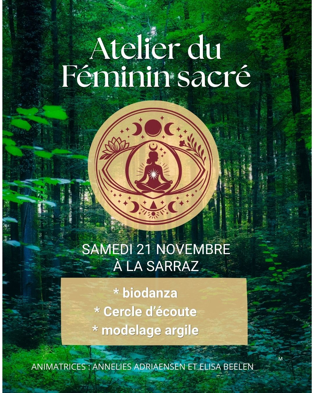 BIODANZA Féminin Sacré 21.11.2026